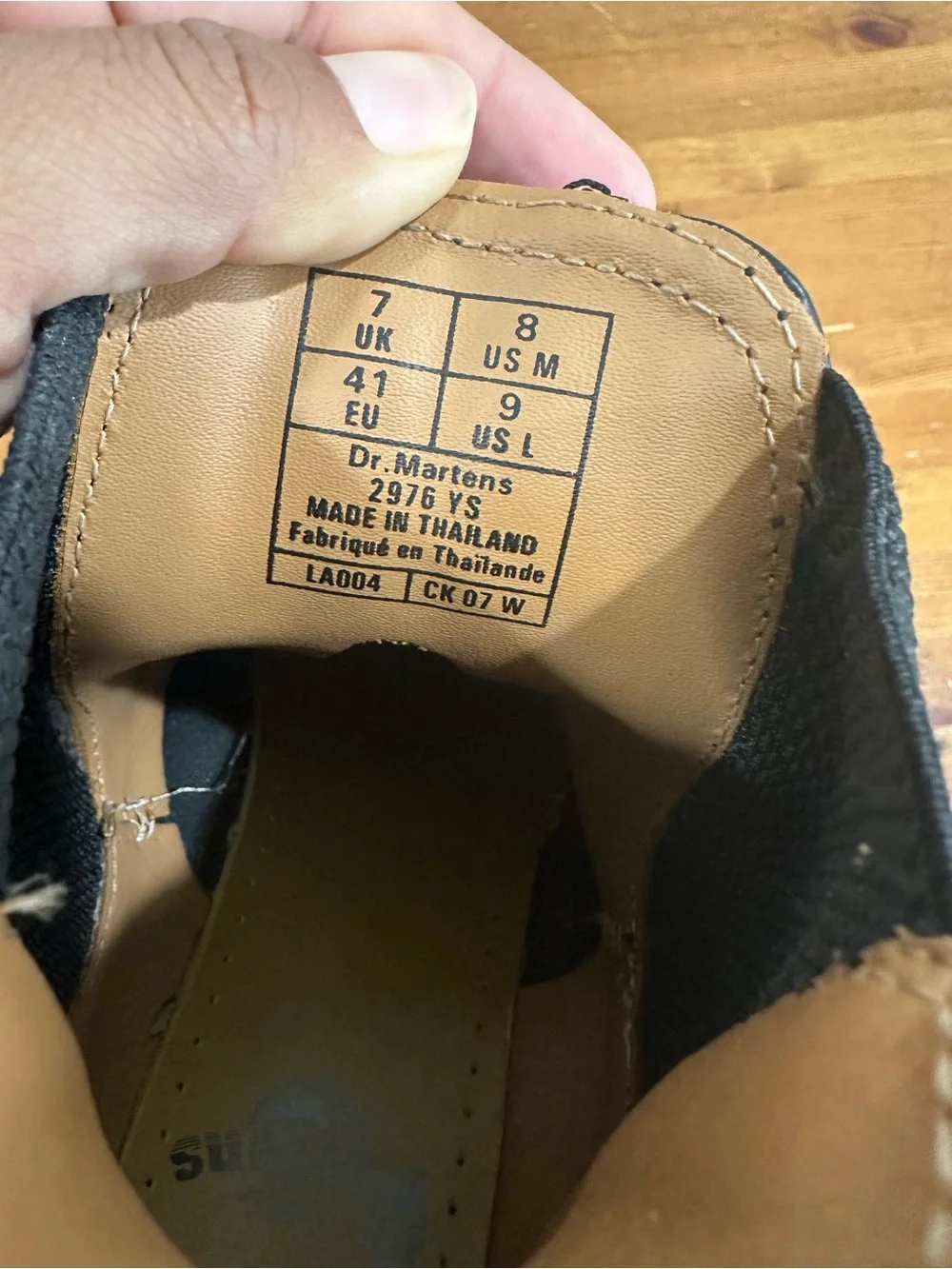 Dr. Martens Black Leather Chelsea Boots with Yellow Stitching